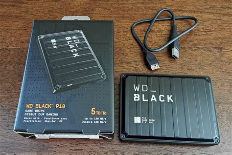 wd black|Western Digital WD Black P10 Gaming Drive 5 TB Portable .